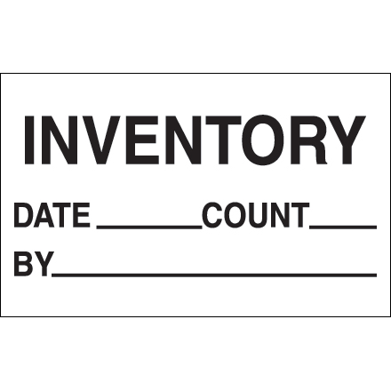 1 <span class='fraction'>1/4</span> x 2" - "Inventory - Date - Count - By" Labels